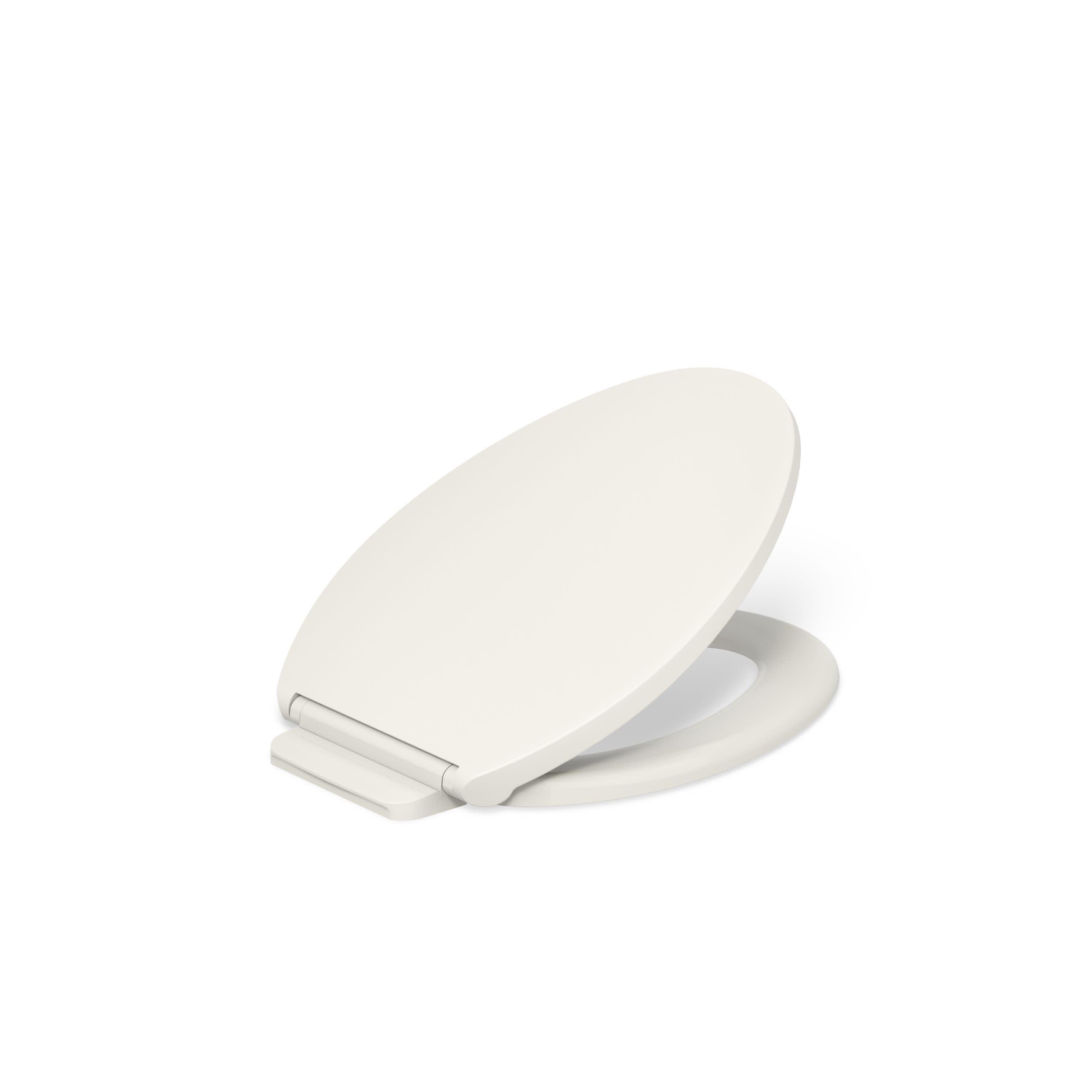 Kohler Biscuit 27331-96 K-27331-96 Glissade Readylatch Quiet Close Elongated Toilet Seat,