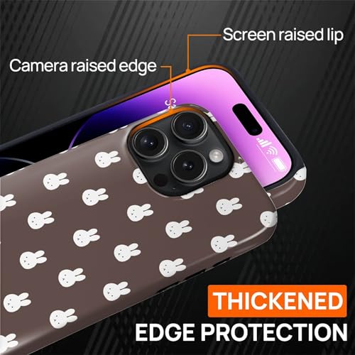 Coque iPhone 16 Pro Max MagSafe antichoc double couche lapin - 6