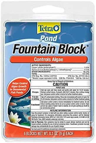 Fountain Block Algae Control, 6 Blocks 0.3Oz (9g) Each