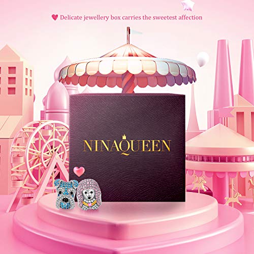 NINAQUEEN Charm adapté Cadeau de fête des mères pour la mère Meilleur Cadeau pour la mère Bijoux de Maman Capricorne Signes Zodiaque Bons Bijoux pour Maman avec boîte Cadeau