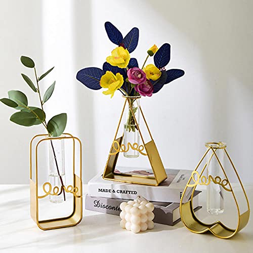 Moderne kunsten vaas, vazen ingemaakte ornamenten, housewarming gift, waterteelt, woonkamer kantoor Desktop plant container bloem - Afbeelding 5