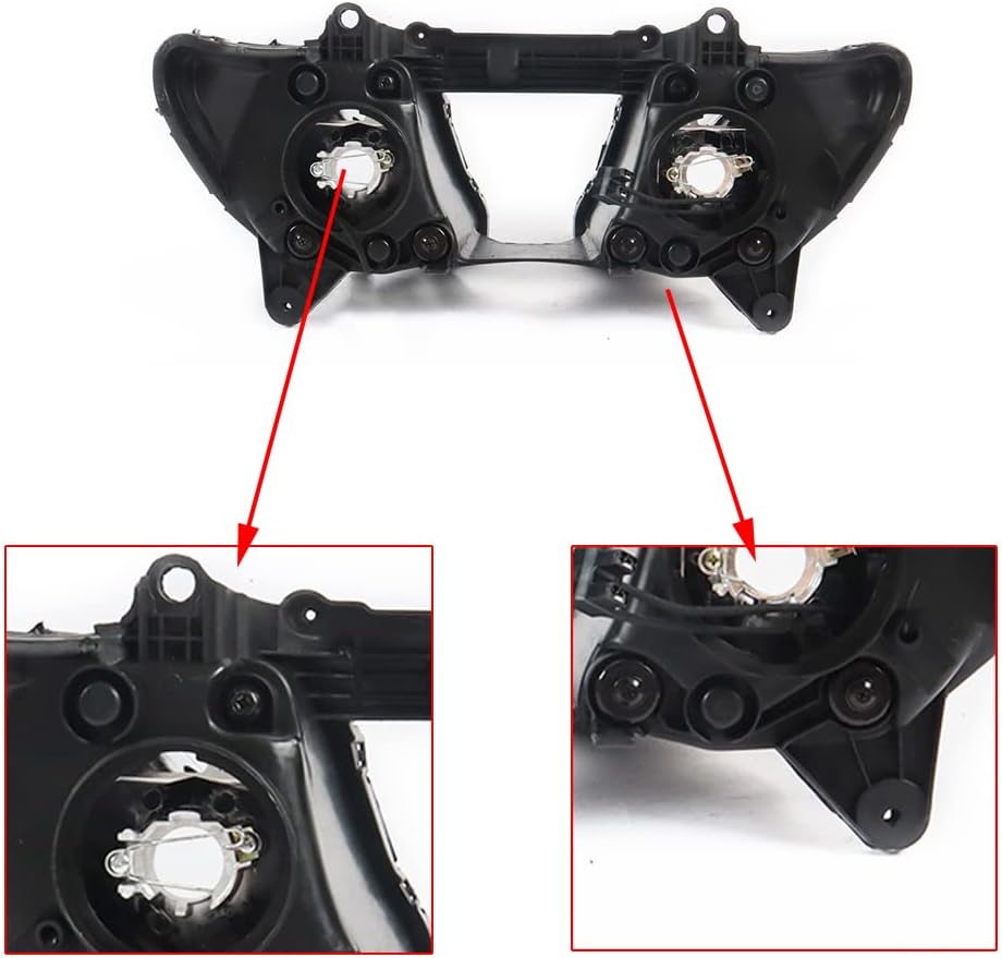 STLPRO Front Motorcycle Headlight Headlamp Head Lamp Assembly Fit for Kawasaki 2011-2015 ZX-10R NINJA 2011 2012 2013 2014 2015 ZX10R 11 12 13 14 15