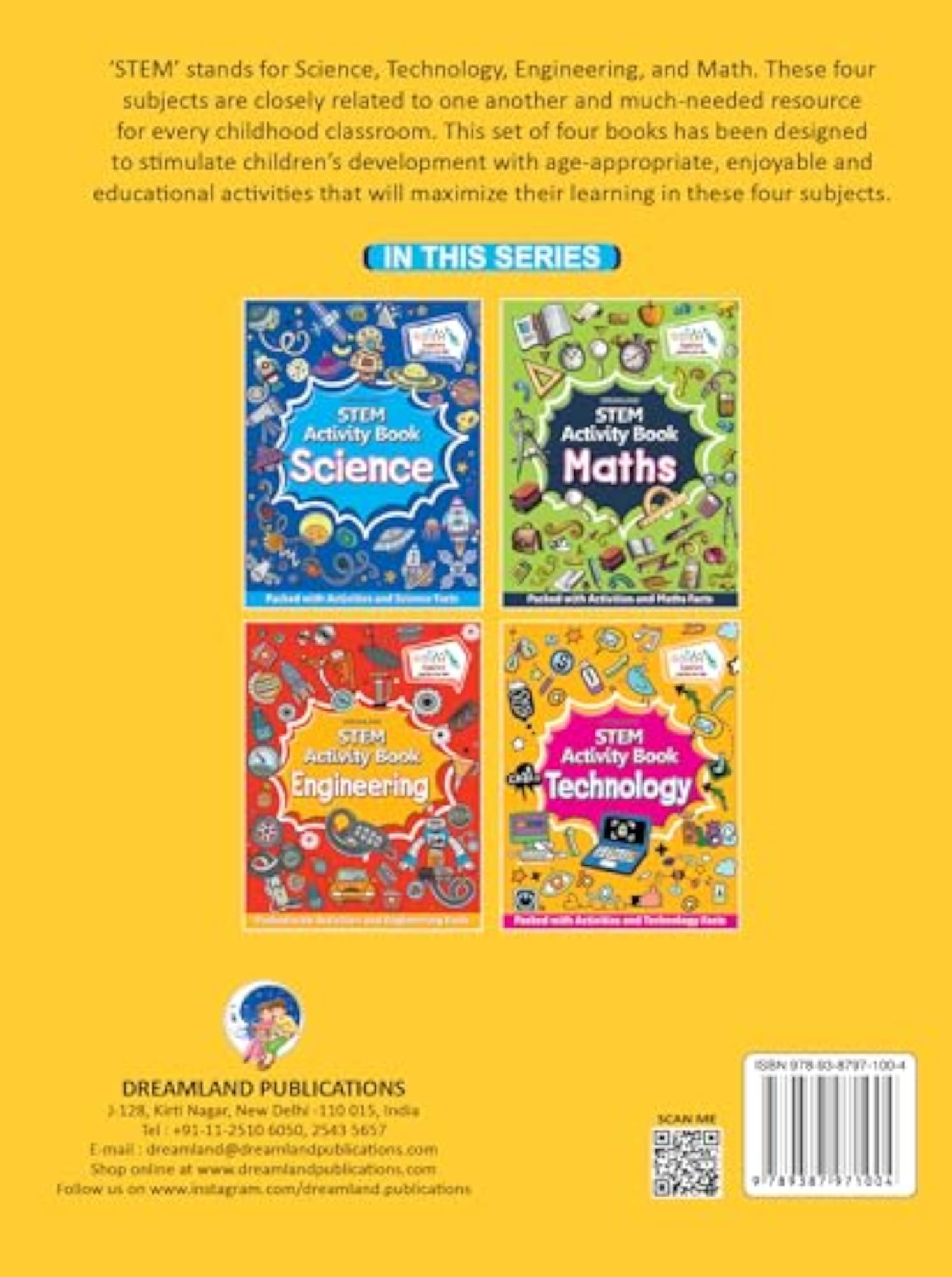 Technology - STEM Activity Book for Age 6-12