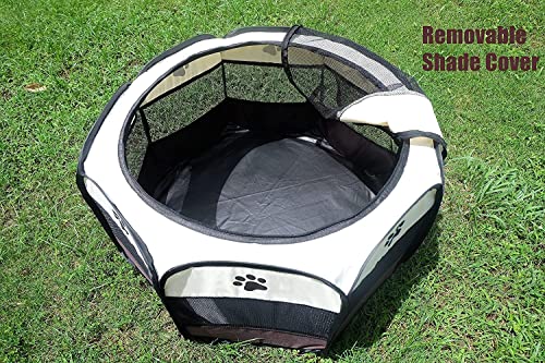 GOMMLE cercadinho portátil para animais de estimação gommle para cachorro pequeno, cachorro, coelho,