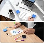 12 Pack 5” x 7” Small White Board Dry Erase Boards, Classroom Pack Mini White Boards Double Sided Portable Dry Erase Blank Board for Students Teachers School Supplies Lapboards