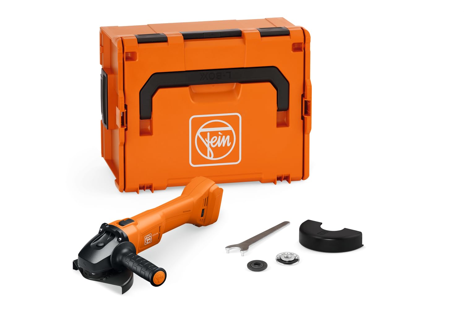 FEIN CCG 18-125-12 AS Cordless Angle Grinder, 125mm 5in. Body Only - 71221661000