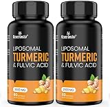 2000 mg Liposomal Turmeric Curcumin Supplements with Black Pepper & Ginger for Superior Absorption w