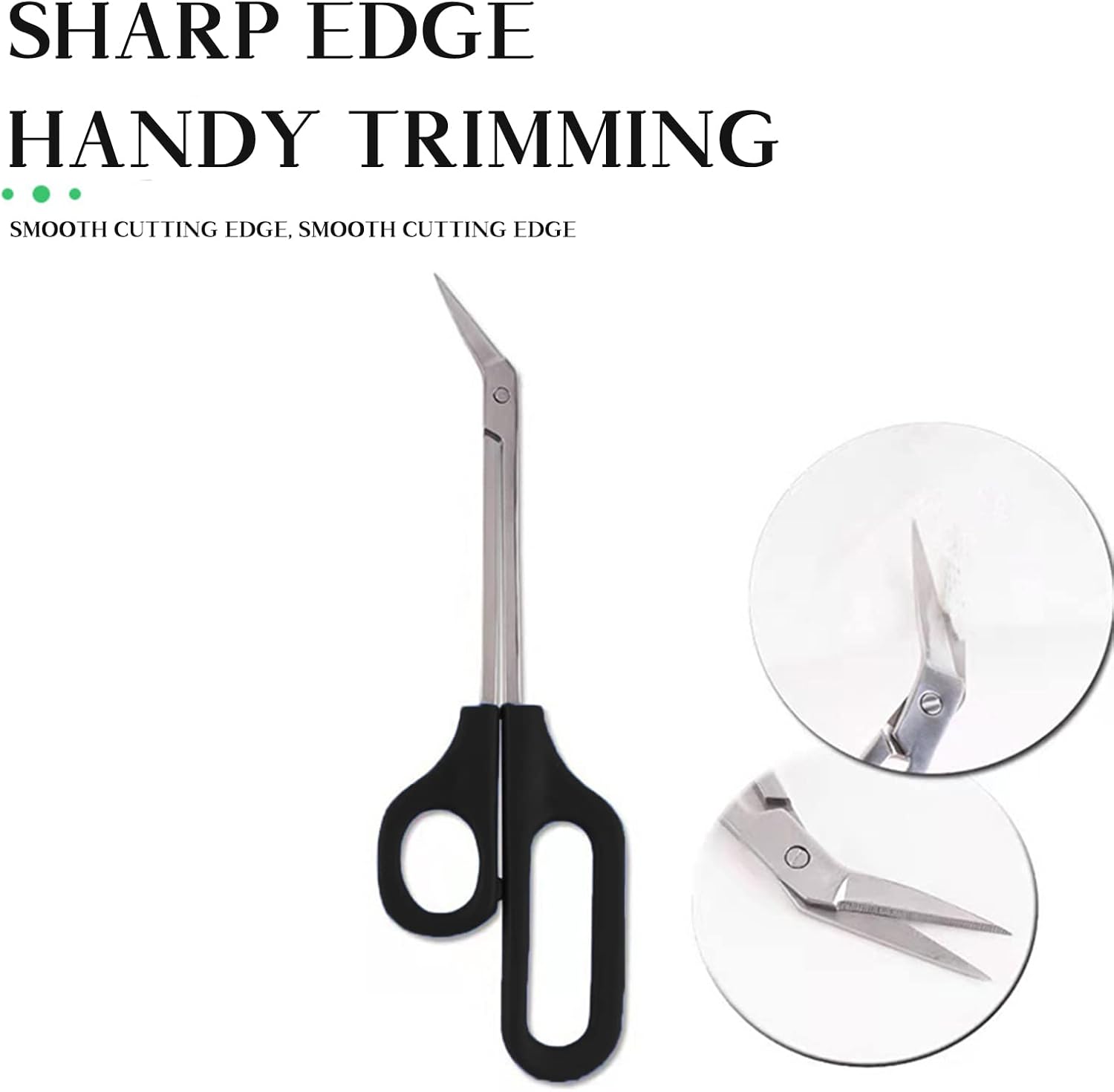 Long Handle Nail Scissors for Women & Men, Toenail Scissors Clippers