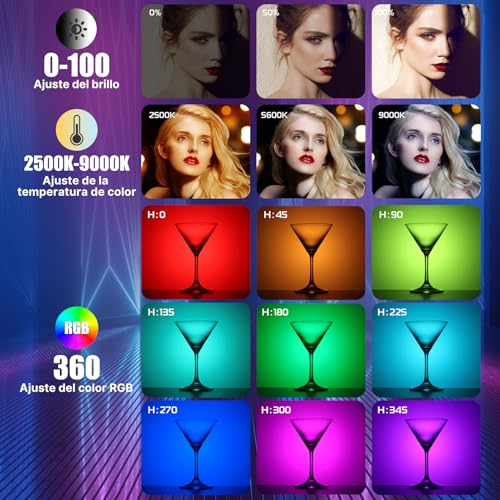 Image of Ulanzi VL120 RGB Video Light On-Camera, 3100mAh, 2500-9000K Pocket Lights