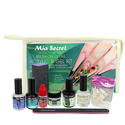 Mia Secret Kit Profesional Acrílico y Gel 9 piezas miniatura 1