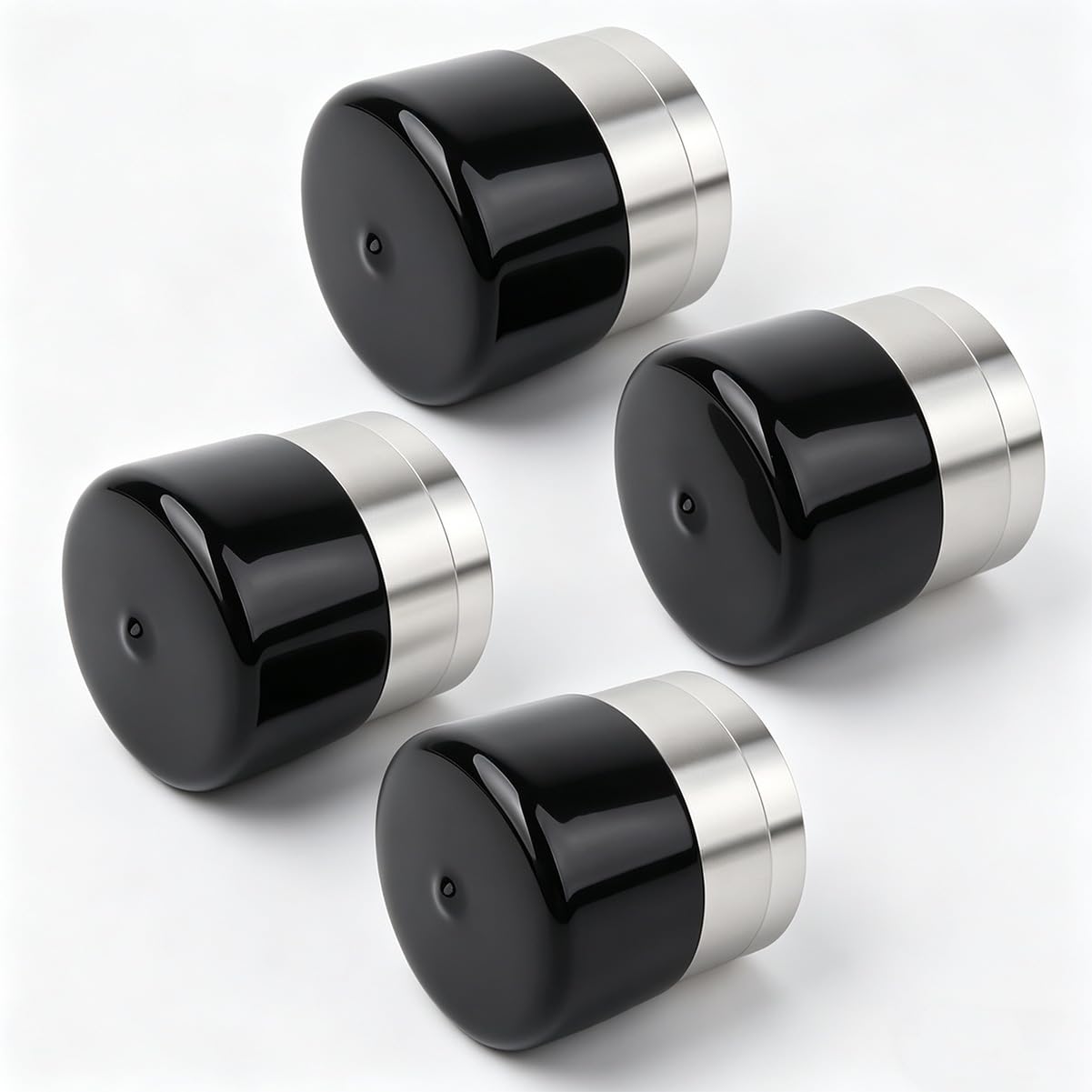 4Pcs Trailer Bearing Buddies, 1.98inch Stainless Steel Wheel Hub Buddy Caps Lubricator Tool Practical Accessory for Boat RV