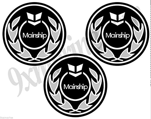 Three Mainship OEM Decals/Stickers - Replica of the original (not OEM)