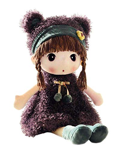 Hwd 24'' Kawaii Plush Girl Toys Doll, Good Dolly Gifts For Children Kids Baby .(Purple) #TOP11