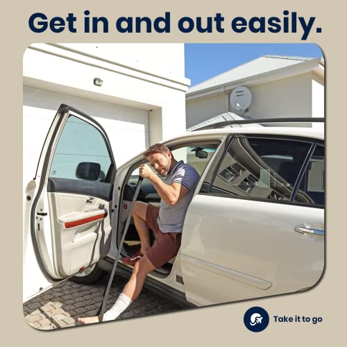 vma 47 leg lifter strap  extra long strap with loops for hip or knee replacement recovery foldable