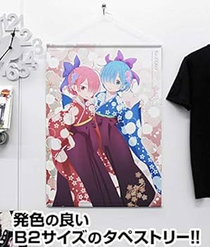 プリンセスコネクトRe:Dive リゼロ10名抽プレ レム＆ラムB2タペストリー プリンセスコネクトRe:Dive リゼロ10名抽プレ レム＆ラムB2