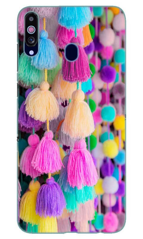 Hard Plastic 3D Printed for Samsung Galaxy M40/A60 Flower Multi Colour for Girls & Boyss Printed Back Cover for Samsung Galaxy M40/A60