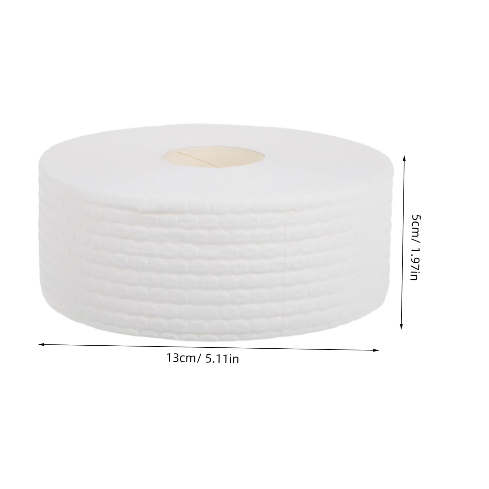 SOESFOUFU Gel Nail Polish Remover Pads Soft No Lint Sheets/roll for Nail Salons