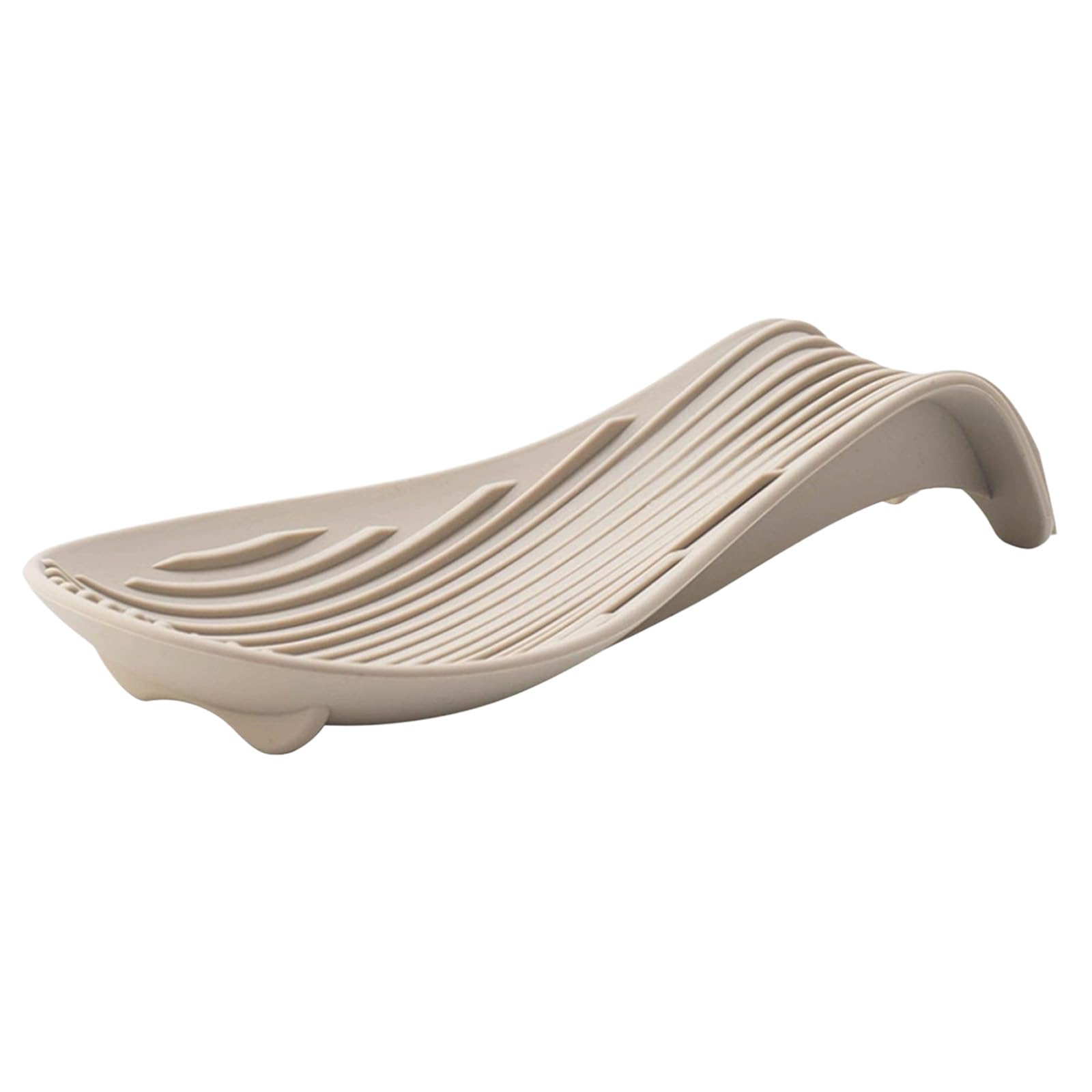 Whoasyst Heats Resistant Nonslip Silicone Holder for Kitchen Counter Cooking Utensil Rest for Cooking and Serving Elastomer Spoon Rest