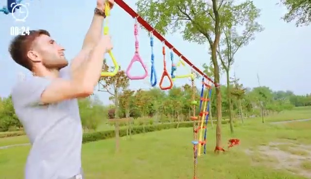 Amazon.com: Ninja Warrior Obstacle Course for Kids-Playground