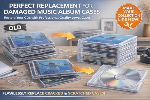 Boîtiers CD DVD 10.4 mm robustes Dragon Trading à plateau transparent protégeant vos disques