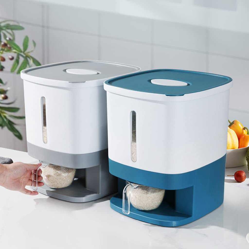 Reisbehälter 10 Kg - Luftdicht, Stapelbar, Transparent Für Küche