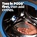 Tide Power PODS Laundry Detergent Soap Pacs with Febreze Sport, 63 Count, Laundry Pods with Febreze Freshness and Sport Odor Defense
