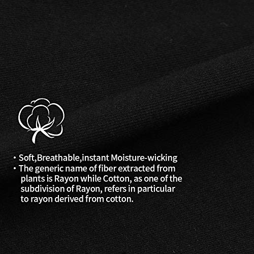 AORGSVI 5 Pack Men's Long Leg Boxer Briefs, Soft and Breathable Cotton Underwear for Men4