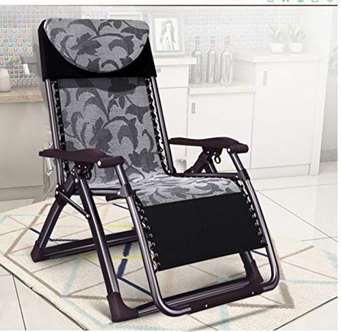 Chaise pliante Zero Gravity et inclinable réglable pour jardin et camping - 2