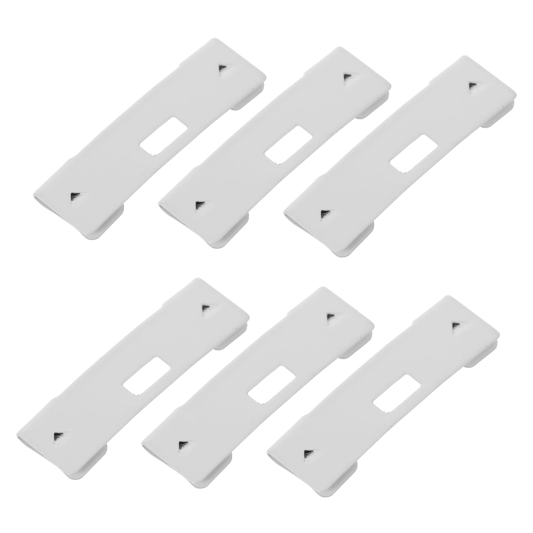 GRIRIW 6pcs Vertical Blind Repair Vane Savers Blinds Fixer Tab for Window Blind Repair Parts