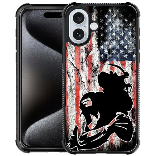Coque iPhone 16 football américain pour homme garçon fille au quotidien