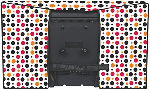 Image of WACKY 50 Inch Smart LED TV Cover PVC Waterproof Printed With Transparent Polythene Layer Compatible for Sony, Mi, Kodak Smart LED TV