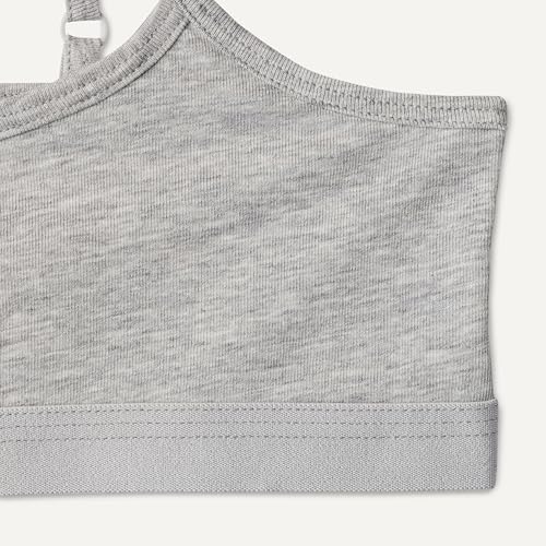 Image of Amazon Essentials Girls' Cotton Jersey Training Bralettes, Pack of 2