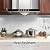 STICKGOO 100-Pieces Peel and Stick Backsplash, 3" x 6" PVC Wall Tile, Marble White Stick on Backsplash for Kitchen/Bathroom/Fireplace