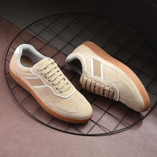 Image of Cruiser Sneaker for Men | Lightweight & Comfortable | Stylish Lace-Up Casual Footwear with Cushioned Insole | Perfect for Versatile Outfits 2634-9