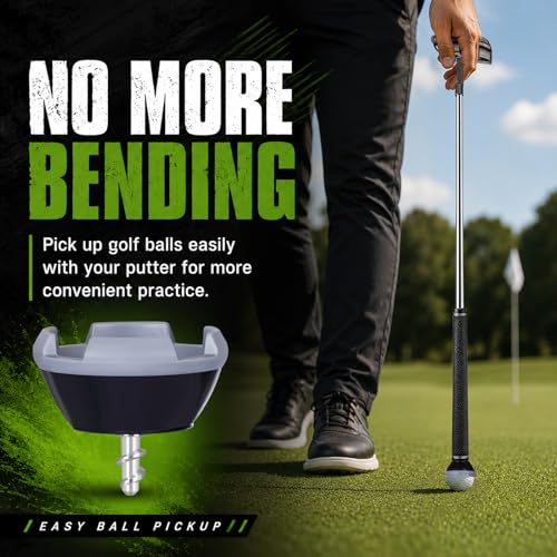 GEAVOUED 4-Claw Pressure Golf Ball Grabber