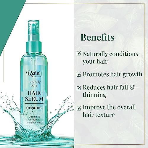Image of Naturally Pure Hair Serum | Protection and Shine Dry & Frizzy Hair| Extraordinary Oil For Dry Hair |Neem Oil & natural ingredients for hair growth 100ml. (Pack of 2)