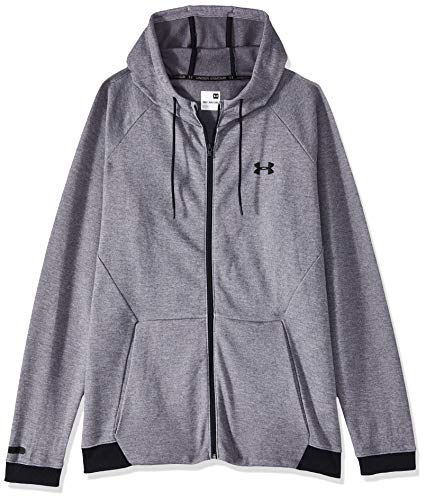 Under Armour Unstoppable 2X Knit Fz Sweat à Capuche Homme, Gris (Steel/Black/Black (035), M