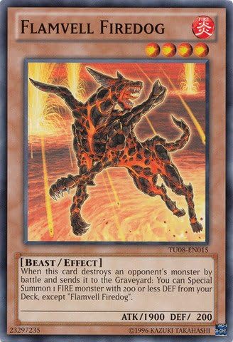 Yu-Gi-Oh!Flamvell Firedog (TU08-EN015) - Turbo Pack 8 - Unlimited Edition - Common