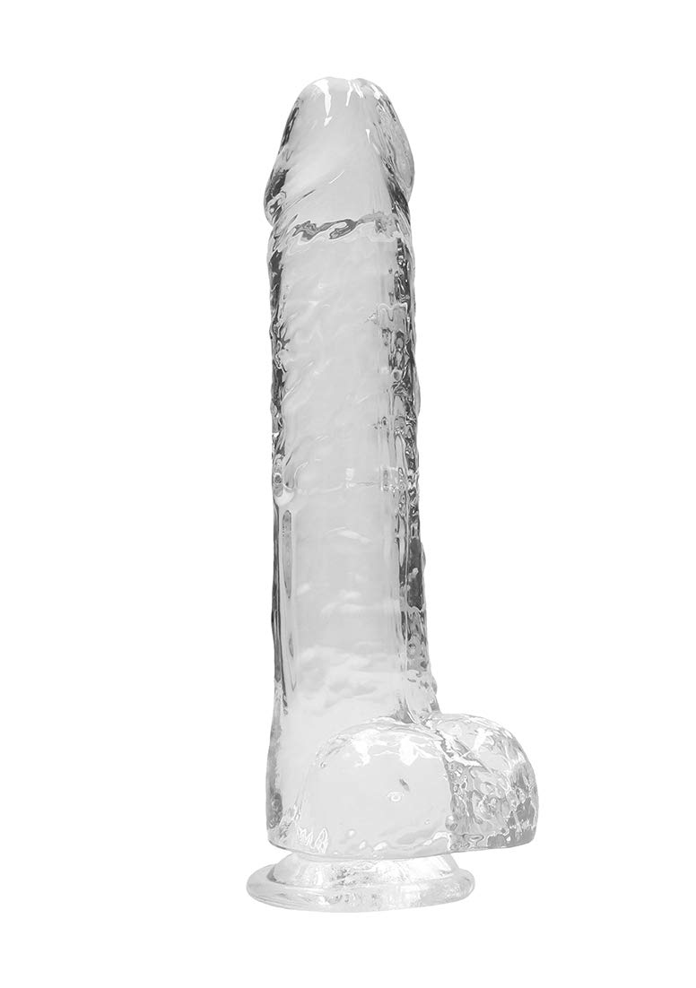 Curve Toys Realistic Dildos Transparent 24 cm