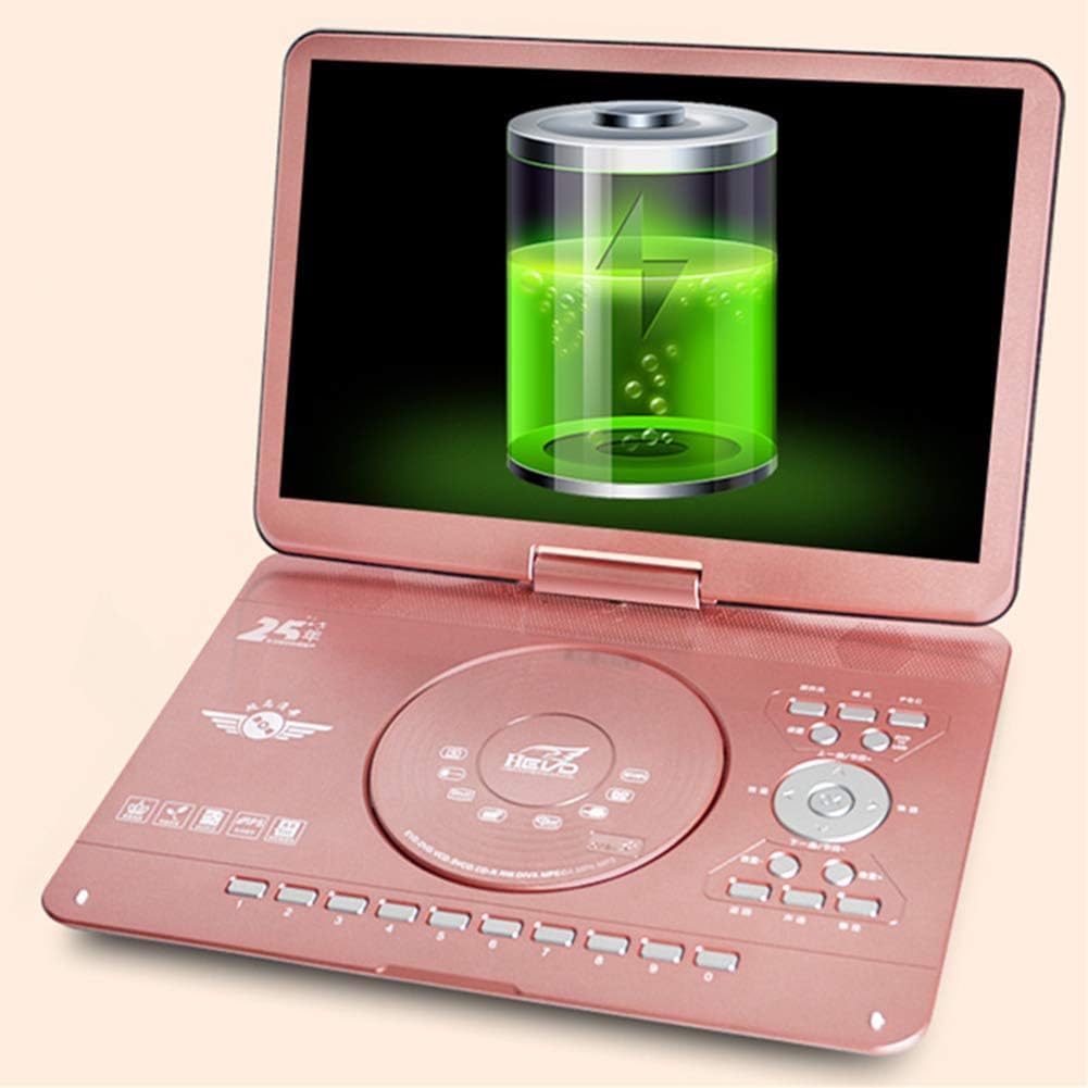 Przenośny Odtwarzacz Dvd Hd 20 Ihes Ultra-cienki Wyświetlacz O Wysokiej Rozdzielczości Wbudowany 6-godzinny Akumulator, Przenośna Gra Evd, Mpeg4, Vcd, Cd, Dvd-rw