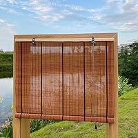 Stores Enroulables En Bambou - Stores Romains De Style Rétro Pour