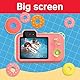 AgfaPhoto Realikids Cam Waterproof 2 – Kinderkamera, wasserdicht, 12 MP, HD-Video, Selfiemodus, Filter und Rahmen, integrierte Spiele, Lithium-Akku – Blau