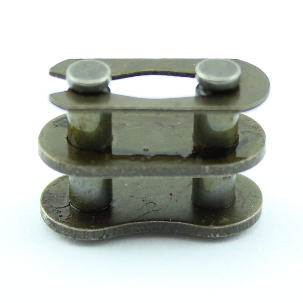 QAZAKY 10 Pcs Gold 428 Drive Chain Repair Master Connector Split