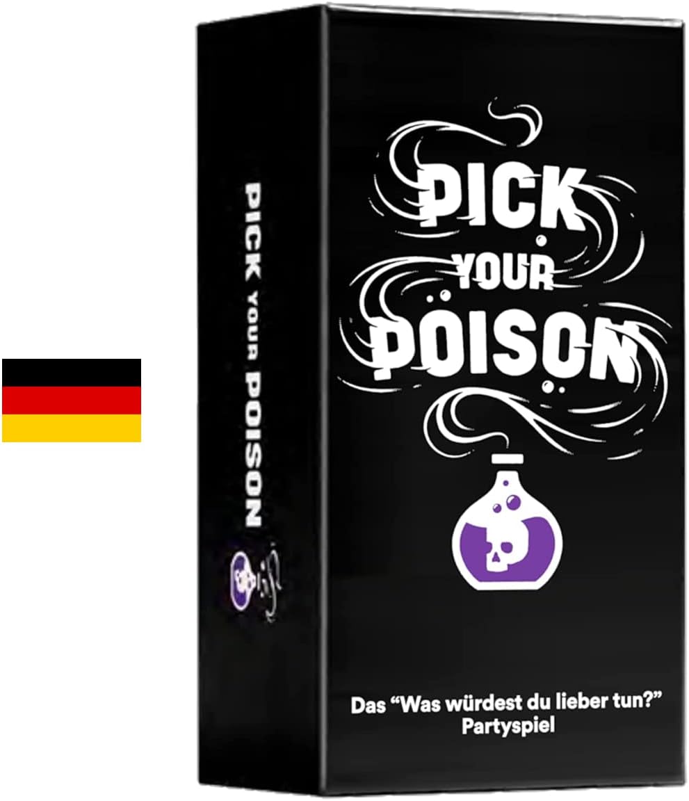 Pick Your Poison Party Game - German Edition