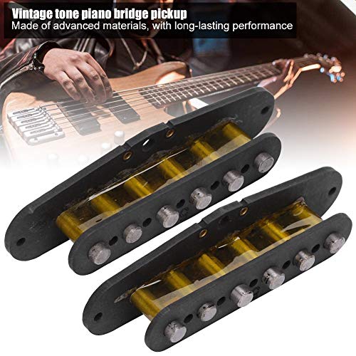 Nek pickup, 2 stuks 5 magneet nek pickup Alnico gitaaraccessoires Geschikt voor Telecaster gitaar GB801K - Image 5