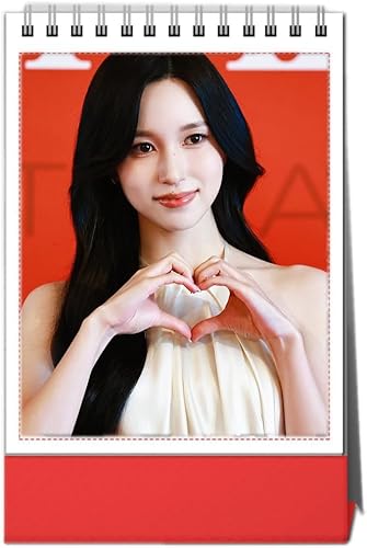 トゥワイス FOR 韓国Twice カレンダー グッズ ミナ 2026卓上 【非公式】2026年度 写真集カレンダー 新年ラスメート ギフト クリスマス お正月 誕生日プレゼント 応援 贈り物 【並行輸入品】 (A)