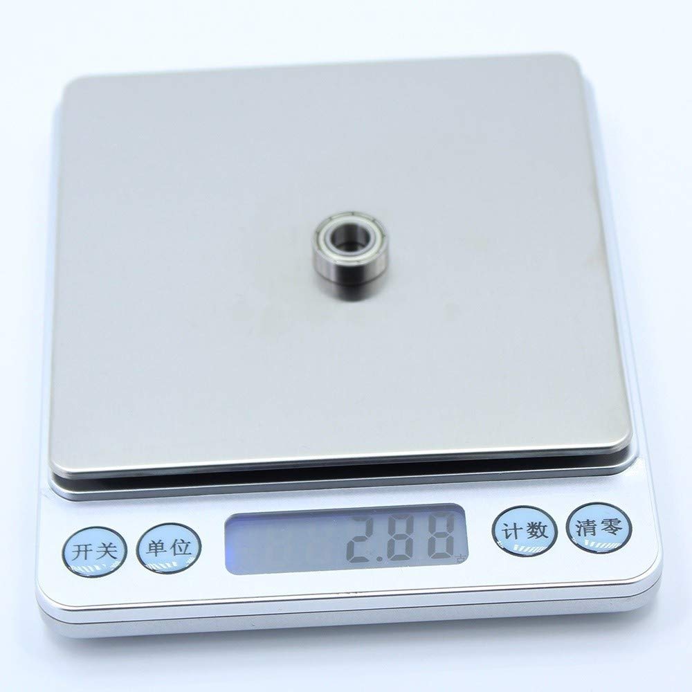 10 sztuk 687ZZ mini miniaturowe łożysko kulkowe 687Z P0 łożyska ze stali chromowanej 7x14x5mm mały rozmiar (500 sztuk)