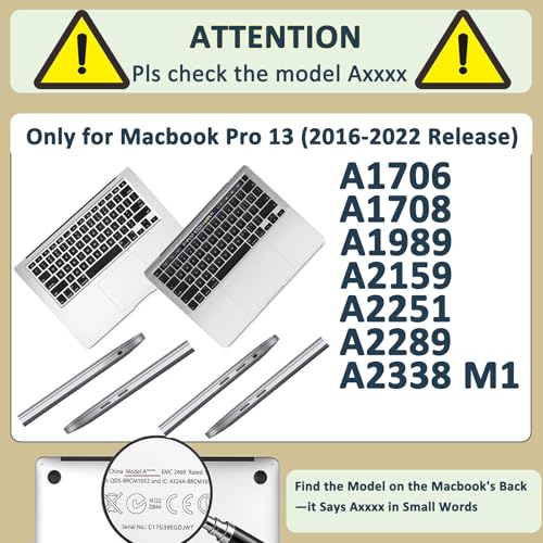 Funda MacBook Pro 13 antiarañazos para proteger el portátil de golpes cotidianos 2