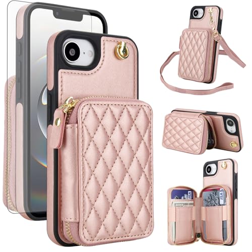 Coque iPhone SE 2025 avec protection intégrale anti-piratage et verre trempé