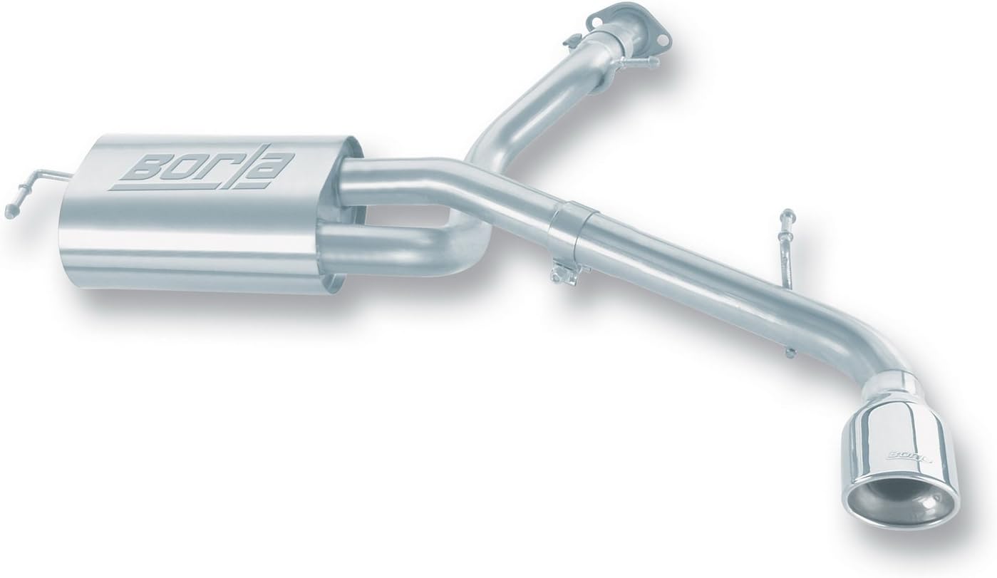 BORLA 11743 Axle-Back Performance Exhaust System for 2005-2010 Scion TC 2.4L 4 Cyl. Automatic/Manual Transmission Front Wheel Drive 2 Door.